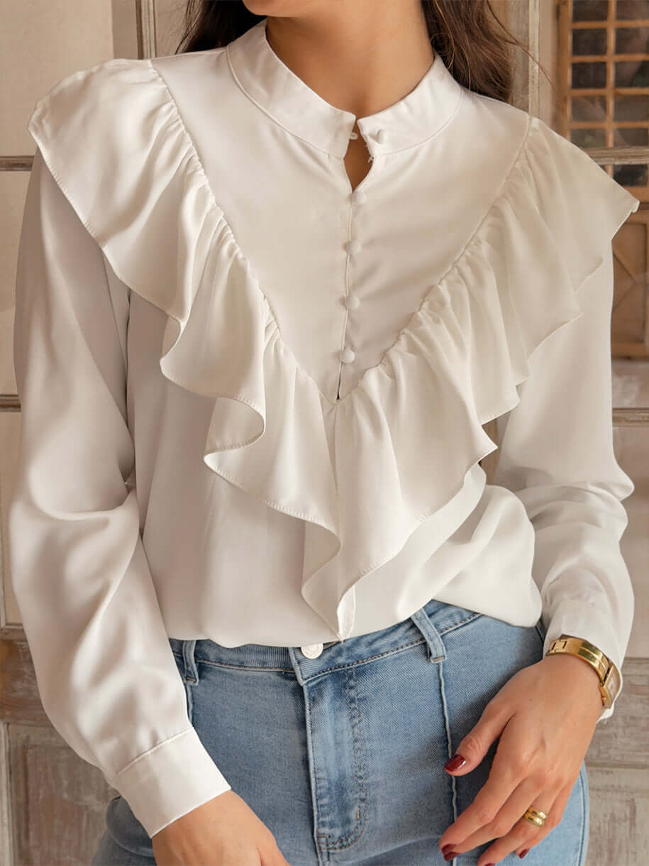 BLUSA VOLANTE WHITE - Image 4