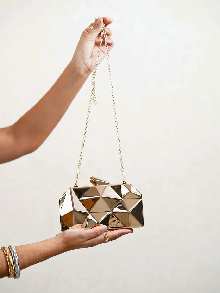 BOLSO CLUTCH CUBIC - Image 4