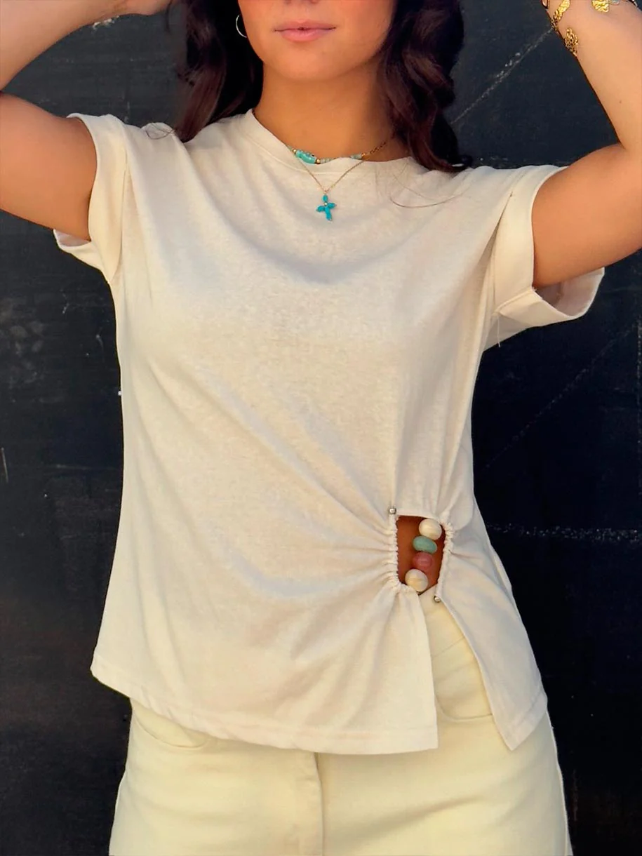 CAMISETA CUT OUT PIEDRAS - Image 4