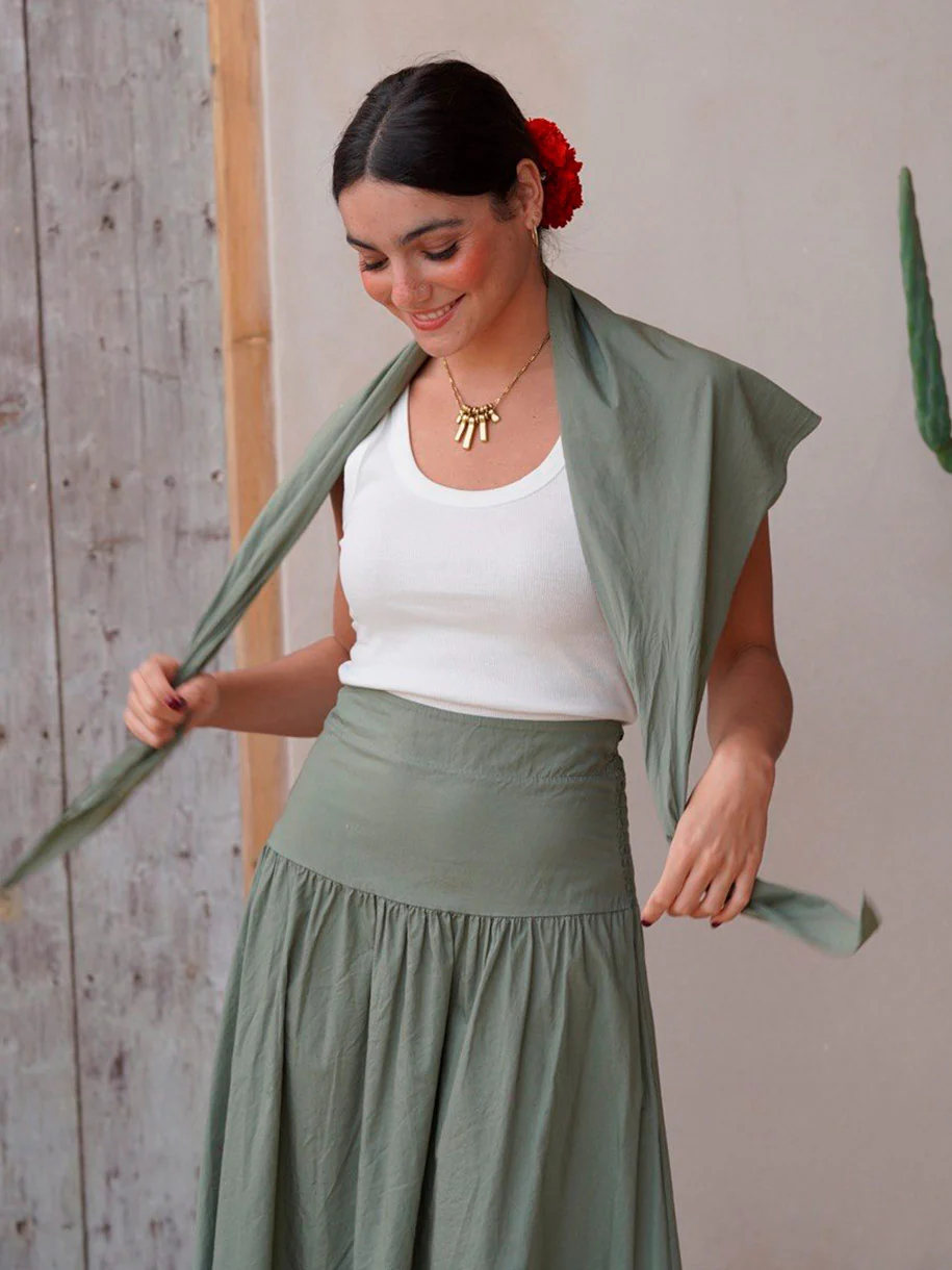 FALDA PAREO SALVIA - Image 3