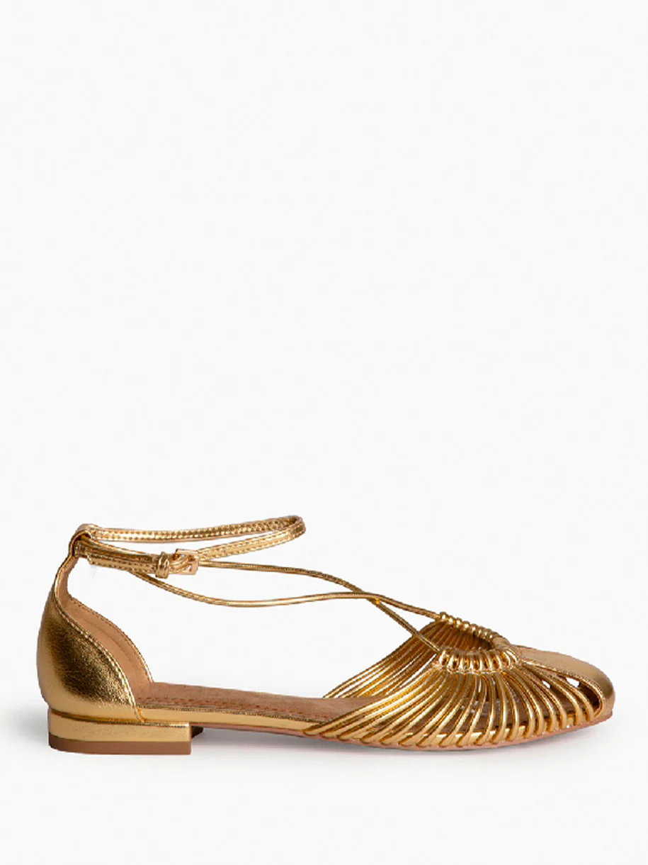 SANDALIA DORADA PULSERA