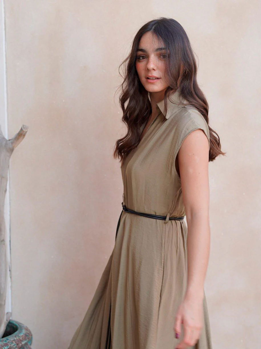 VESTIDO CAMISERO MINIMAL - Image 5