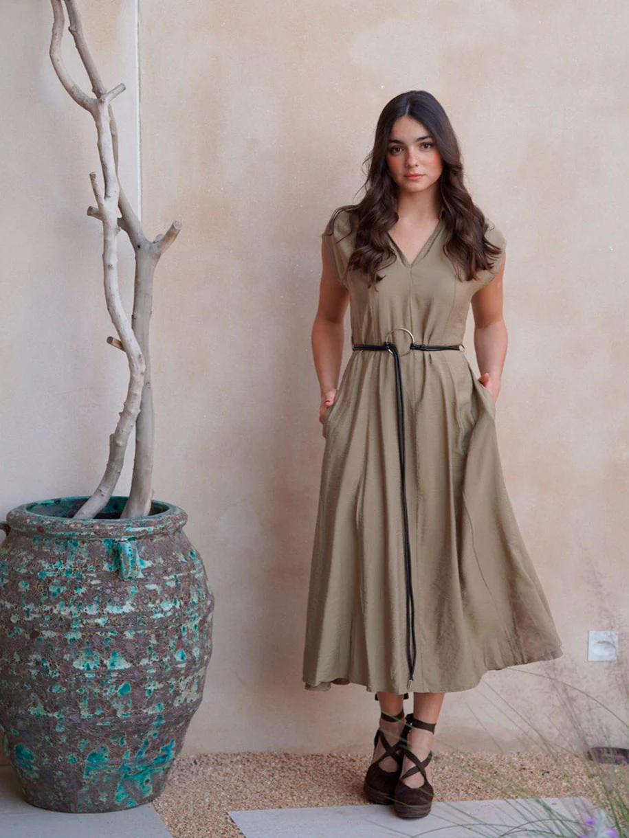 VESTIDO CAMISERO MINIMAL - Image 6