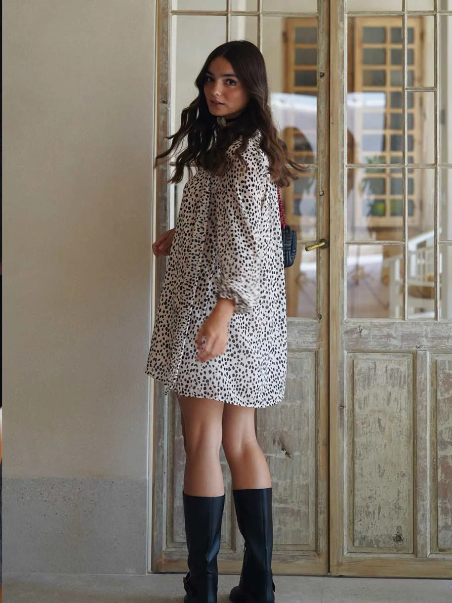 VESTIDO CORTO DÁLMATA - Image 4