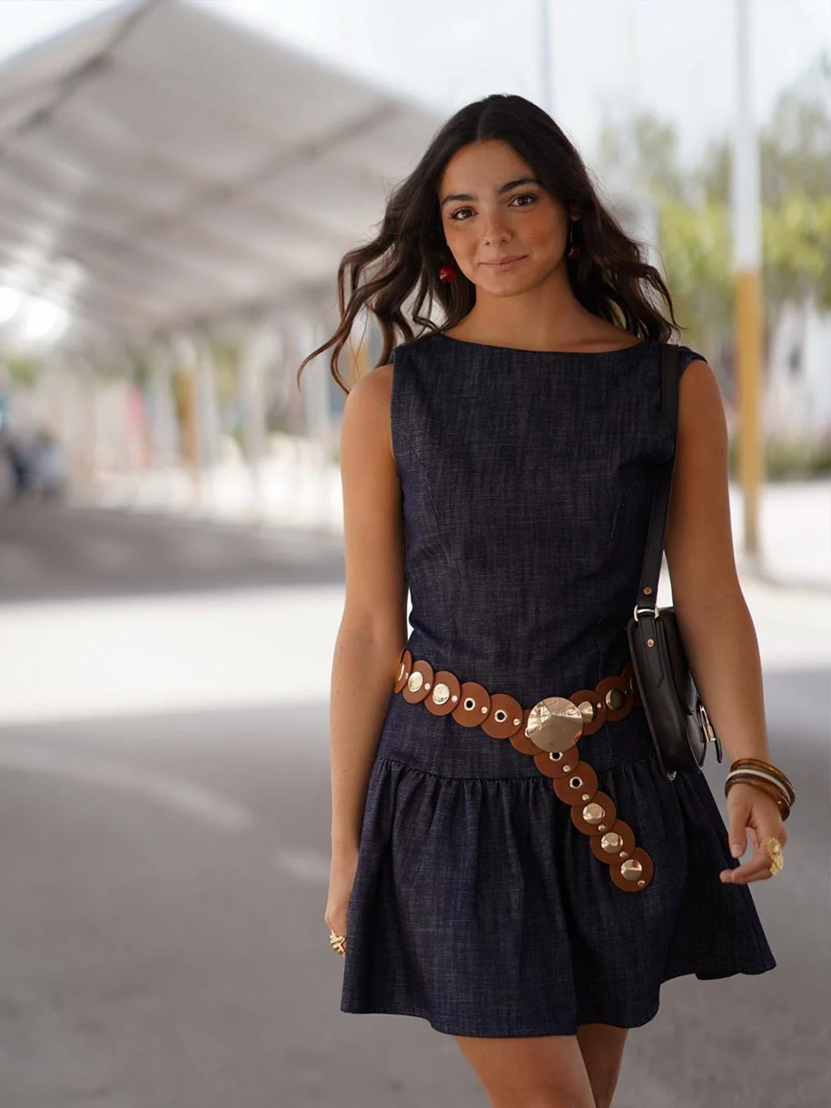 VESTIDO DENIM VOLANTÓN - Image 6