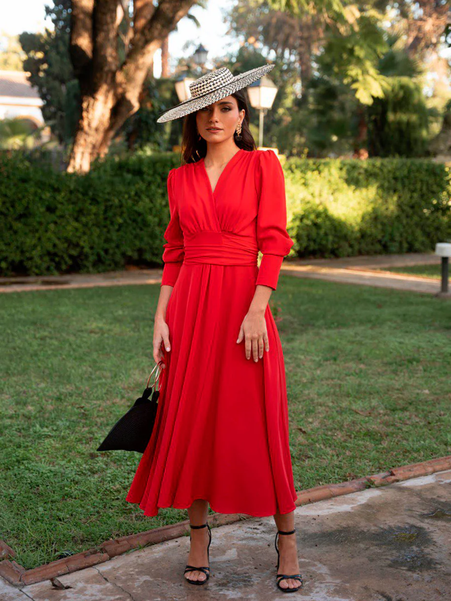 VESTIDO DUNEA ROUGE