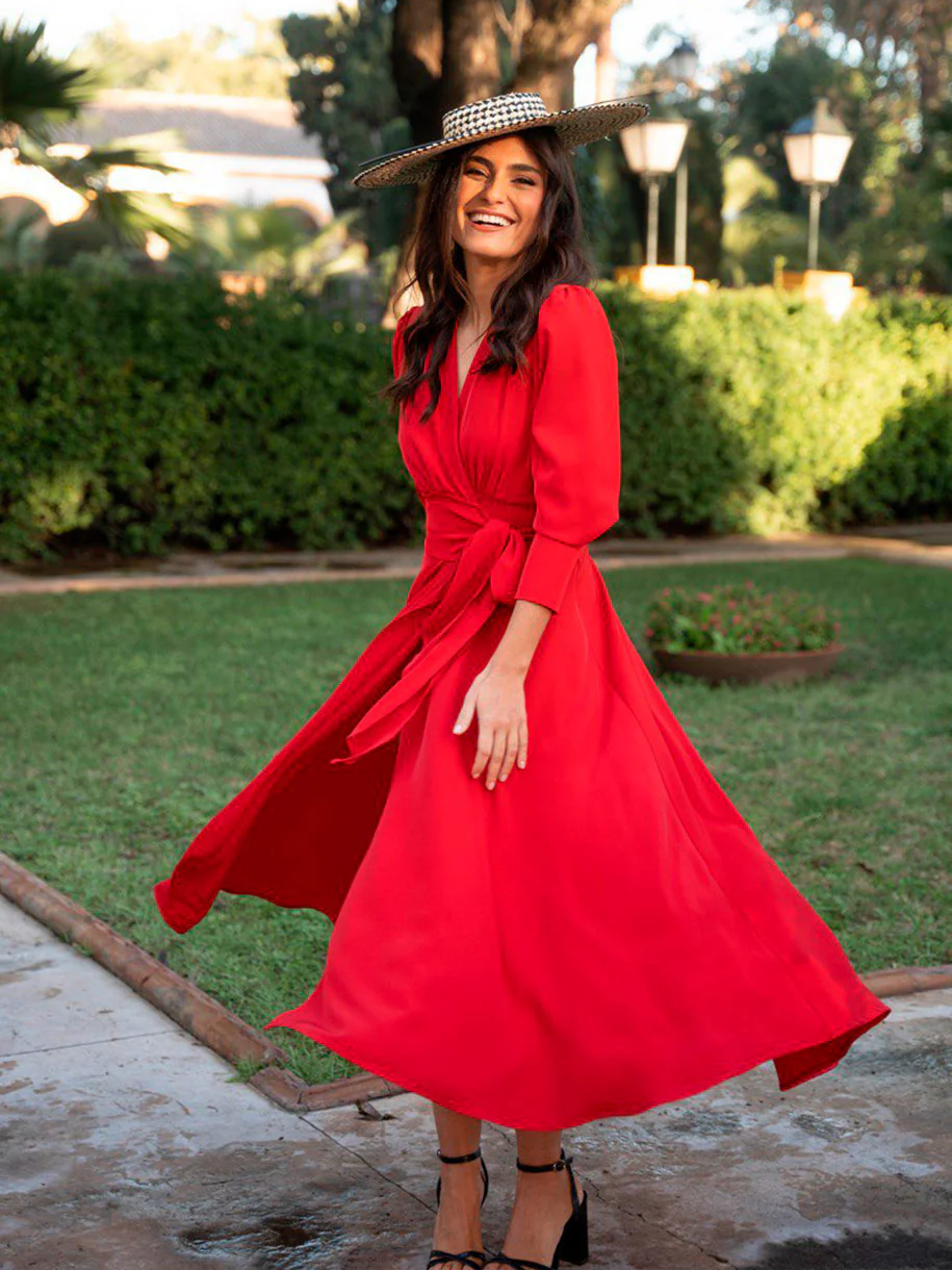 VESTIDO DUNEA ROUGE - Image 2