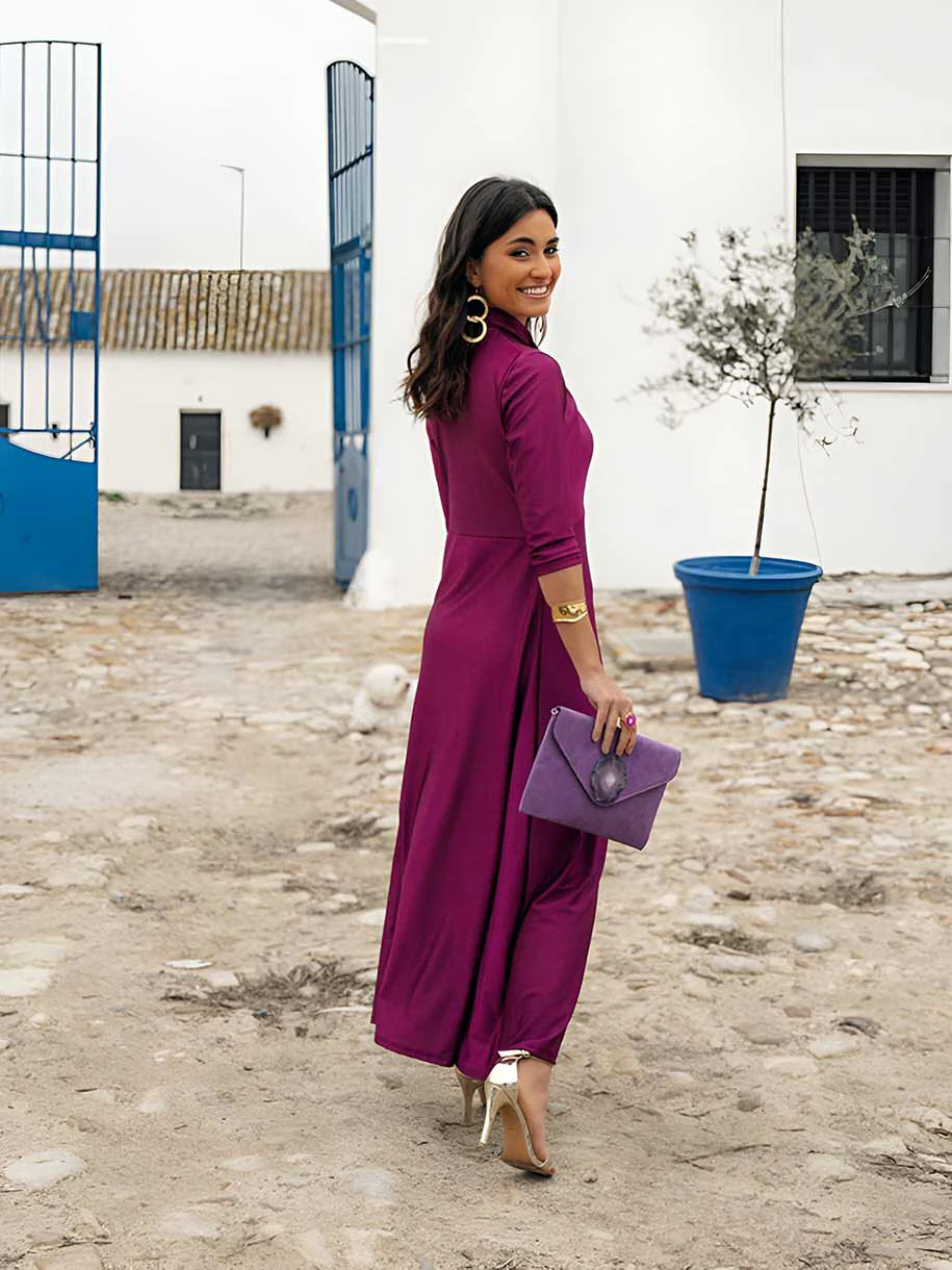 VESTIDO ESCOTE NUDO - Image 2