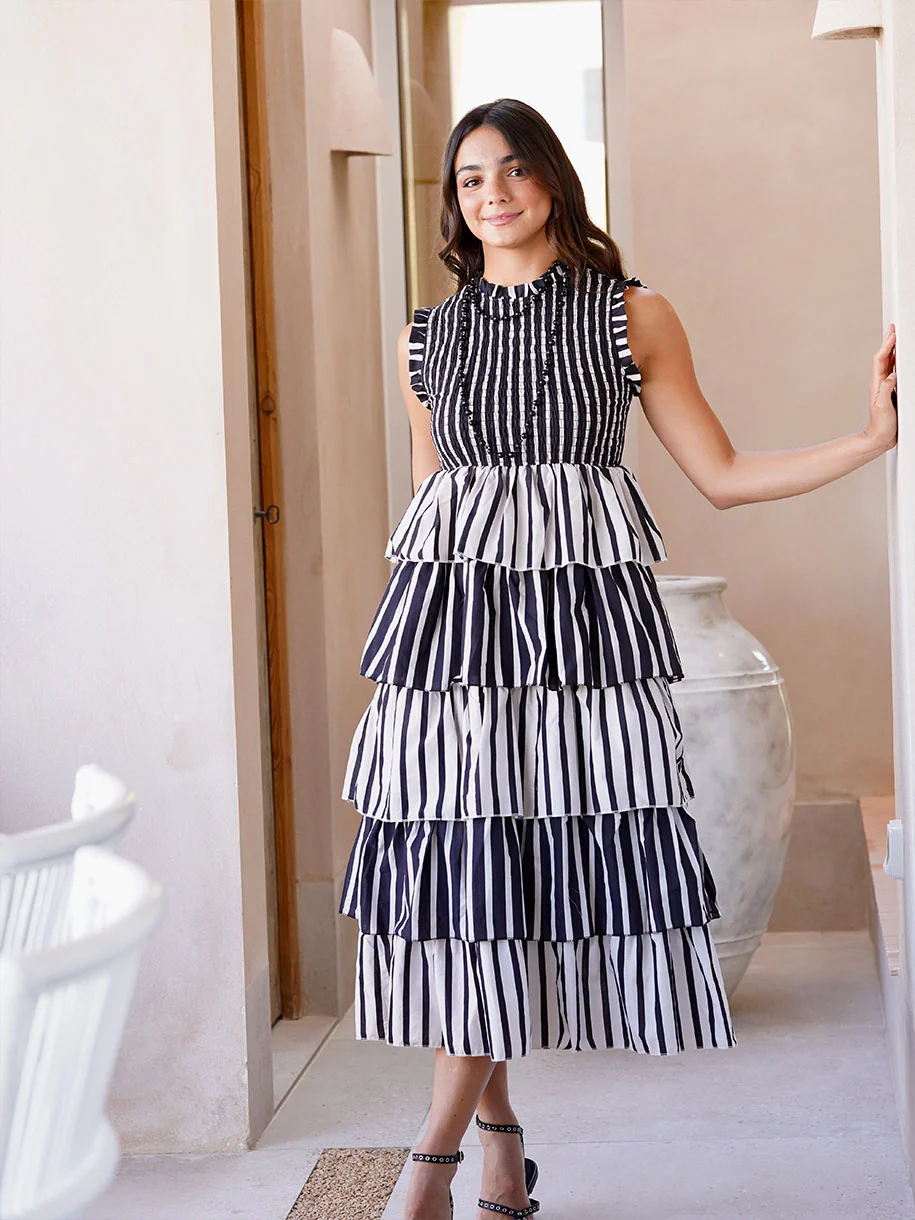 VESTIDO ALICIA RAYAS - Image 4