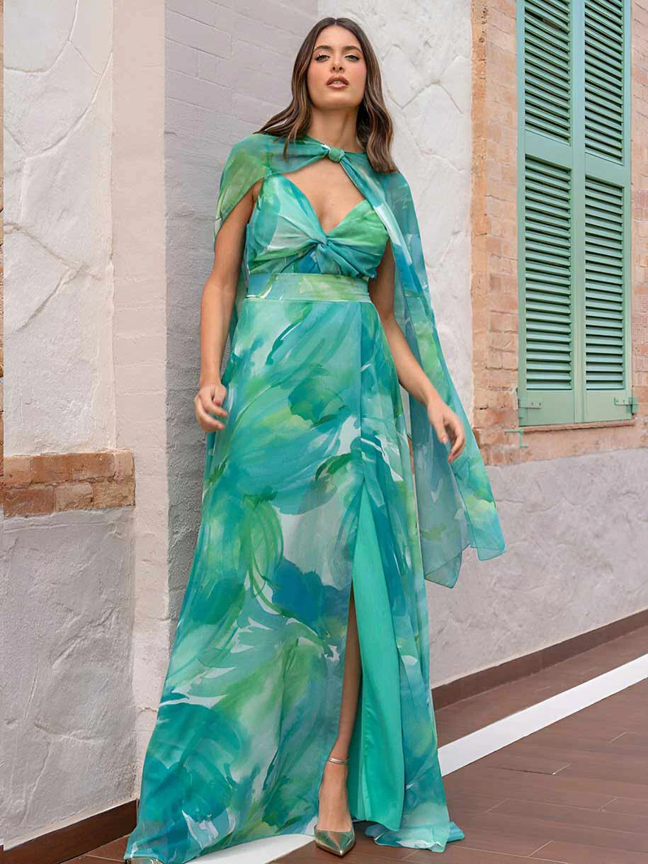 VESTIDO LARGO LA CARACOLA - Image 3