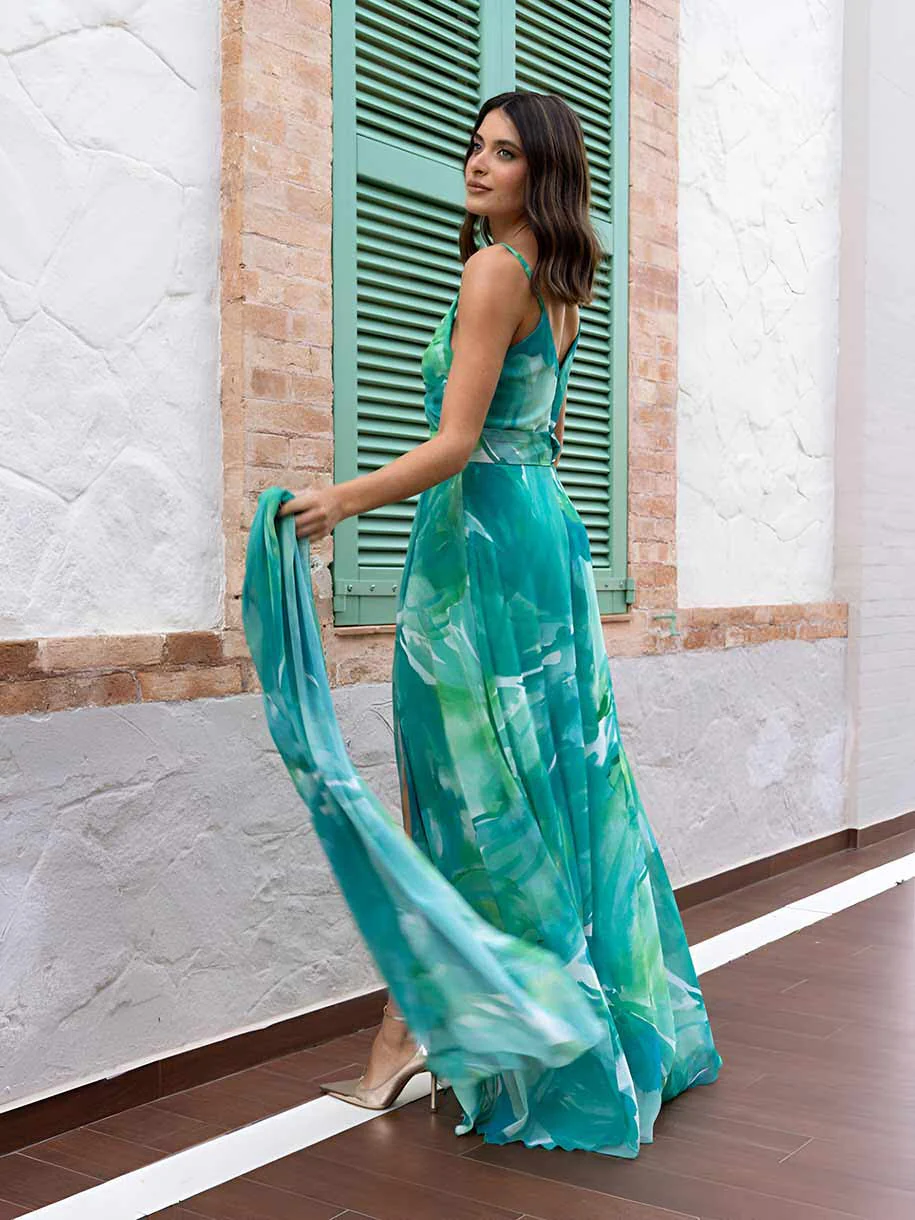 VESTIDO LARGO LA CARACOLA - Image 4