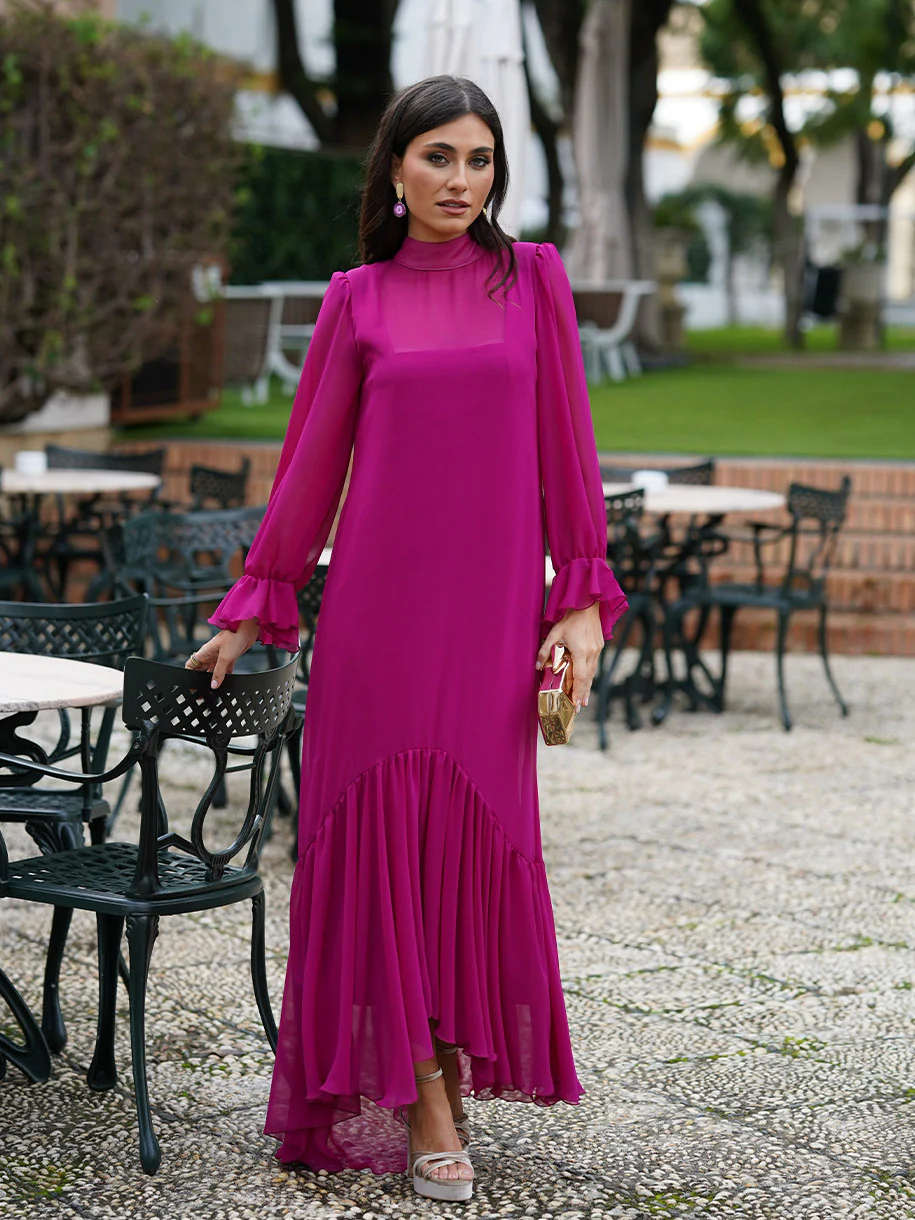 VESTIDO PLEAMAR BUGANVILLA