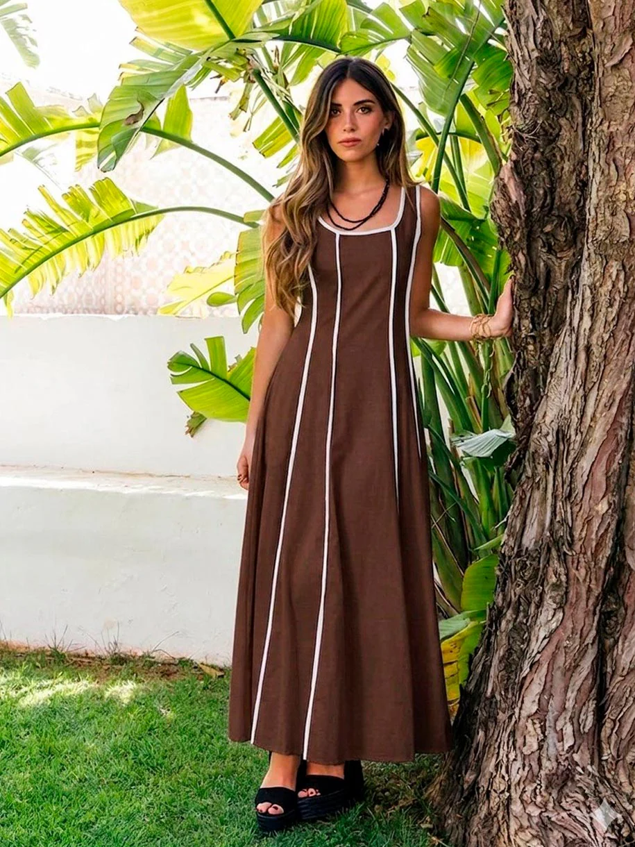 VESTIDO LINO BLANCA - Image 4