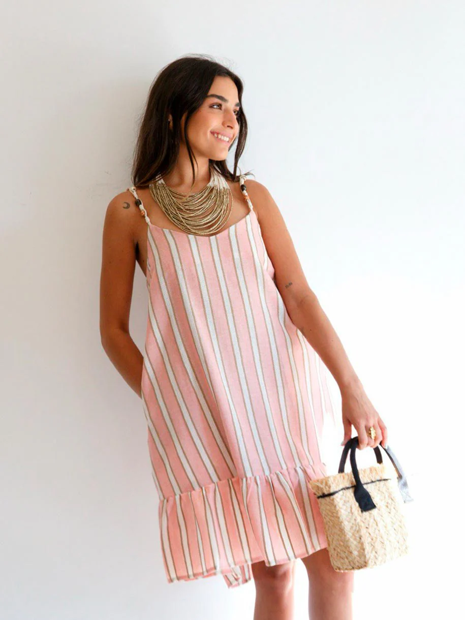 VESTIDO RAYAS CANARIAS - Image 2