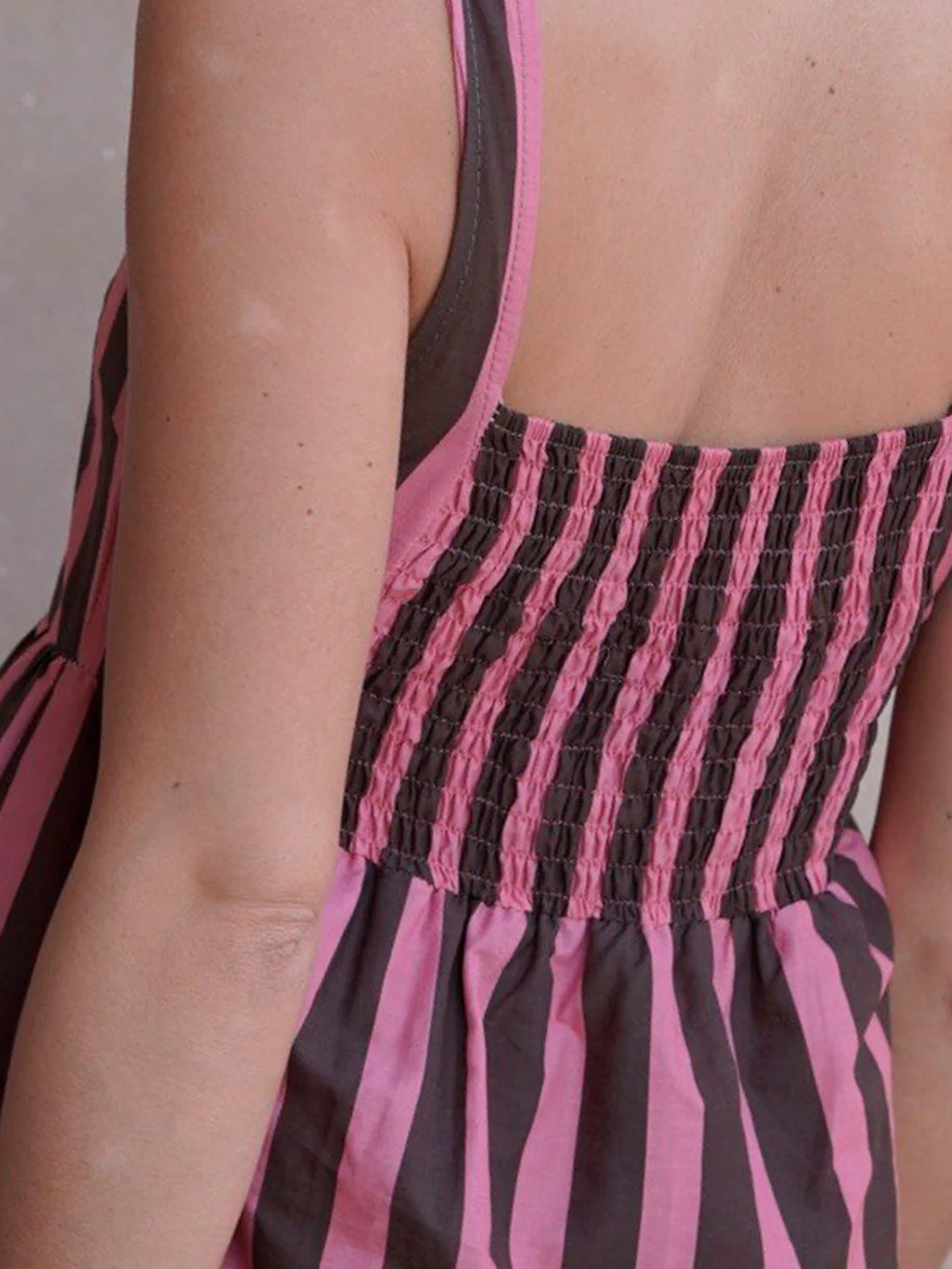 VESTIDO RAYAS VOLANTES - Image 7