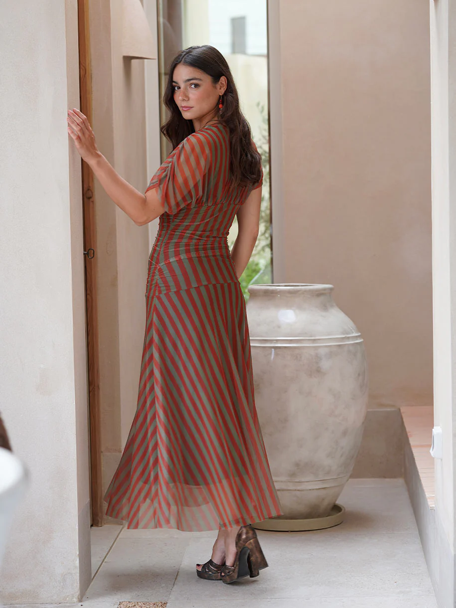 VESTIDO TUL RAYAS - Image 2