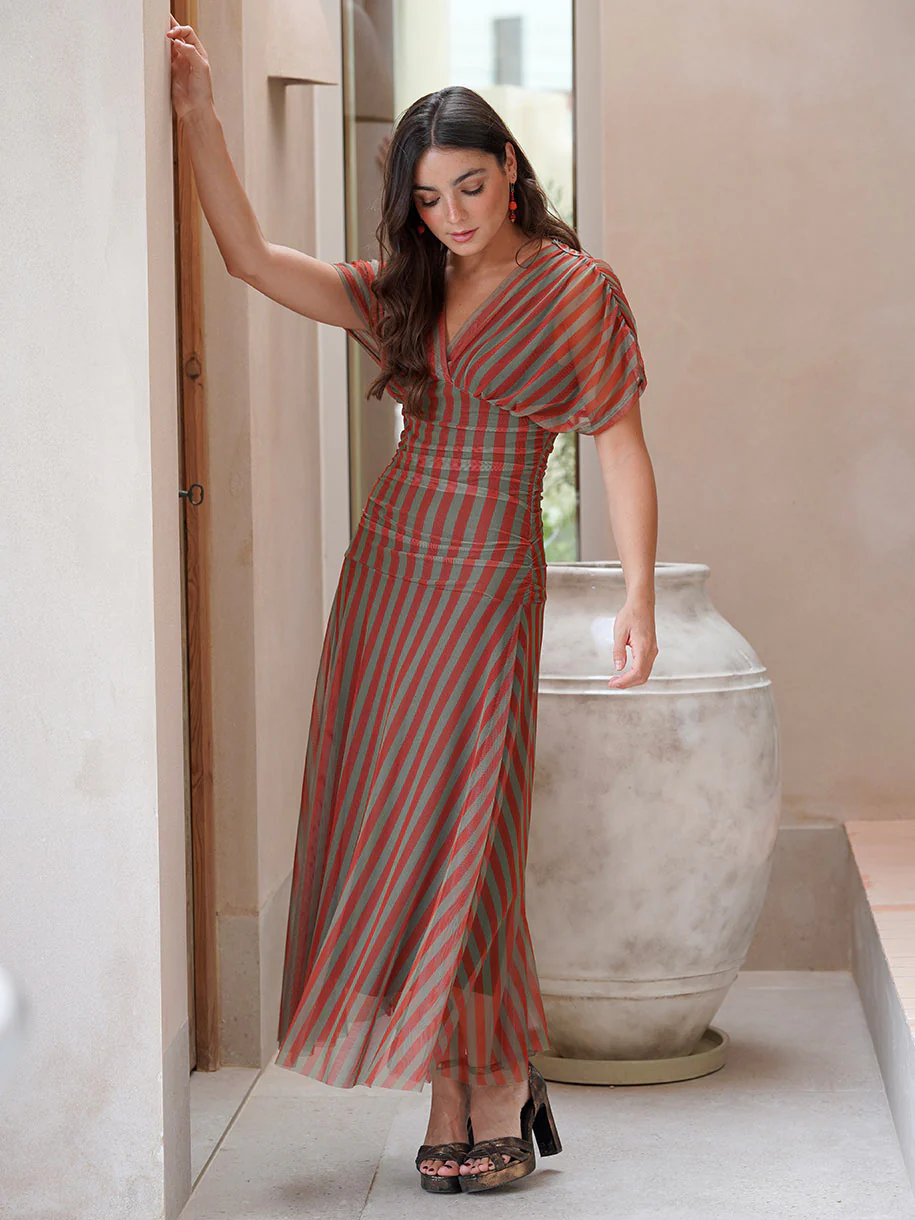 VESTIDO TUL RAYAS - Image 3