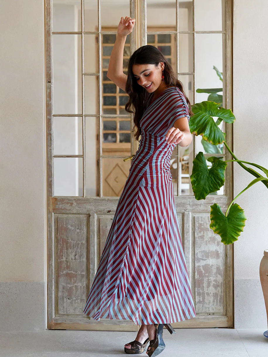 VESTIDO TUL RAYAS - Image 5
