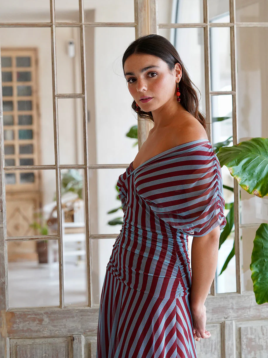 VESTIDO TUL RAYAS - Image 6